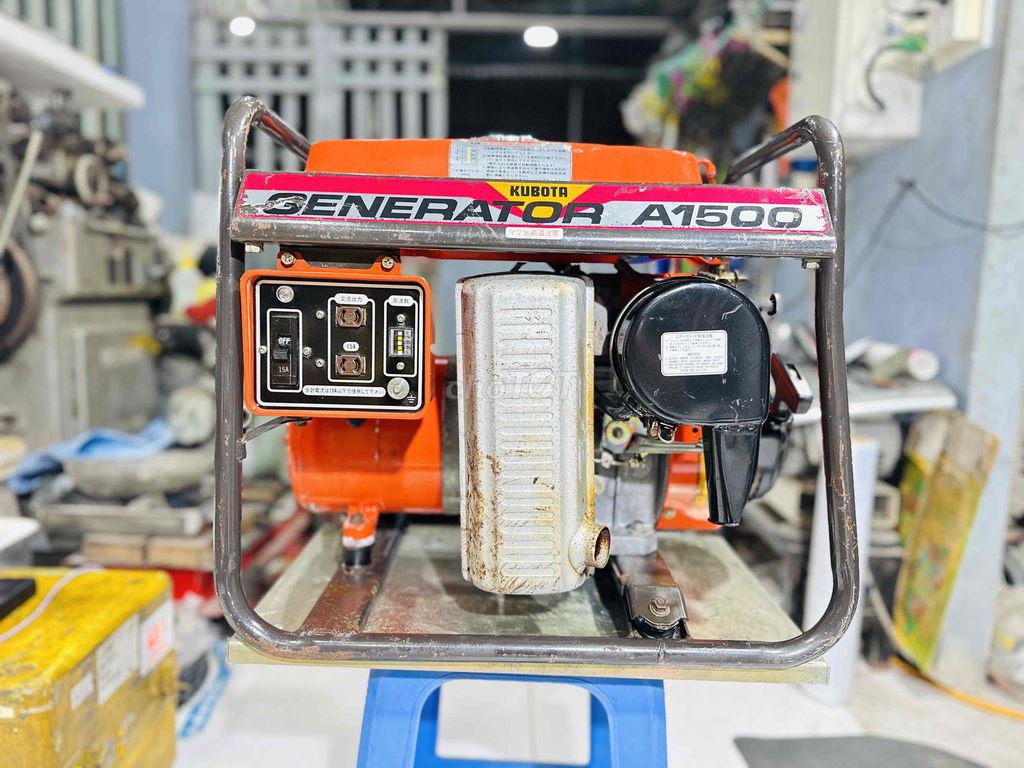 Máy phát điện nhật bãi Kubota A1500 1.5kw. Mua bán Đồ chuyên dụng, Giống nuôi trồng tại Quận 7 Tp Hồ Chí Minh được đăng bởi Thanh Hàng Nhật Bãi  hình 1