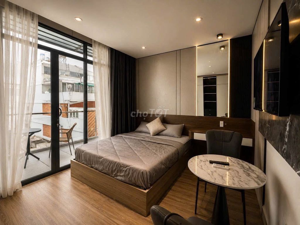 Căn hộ 1PN Studio Nội Thất Cao Cấp- Khu vực cạnh Gas Metro