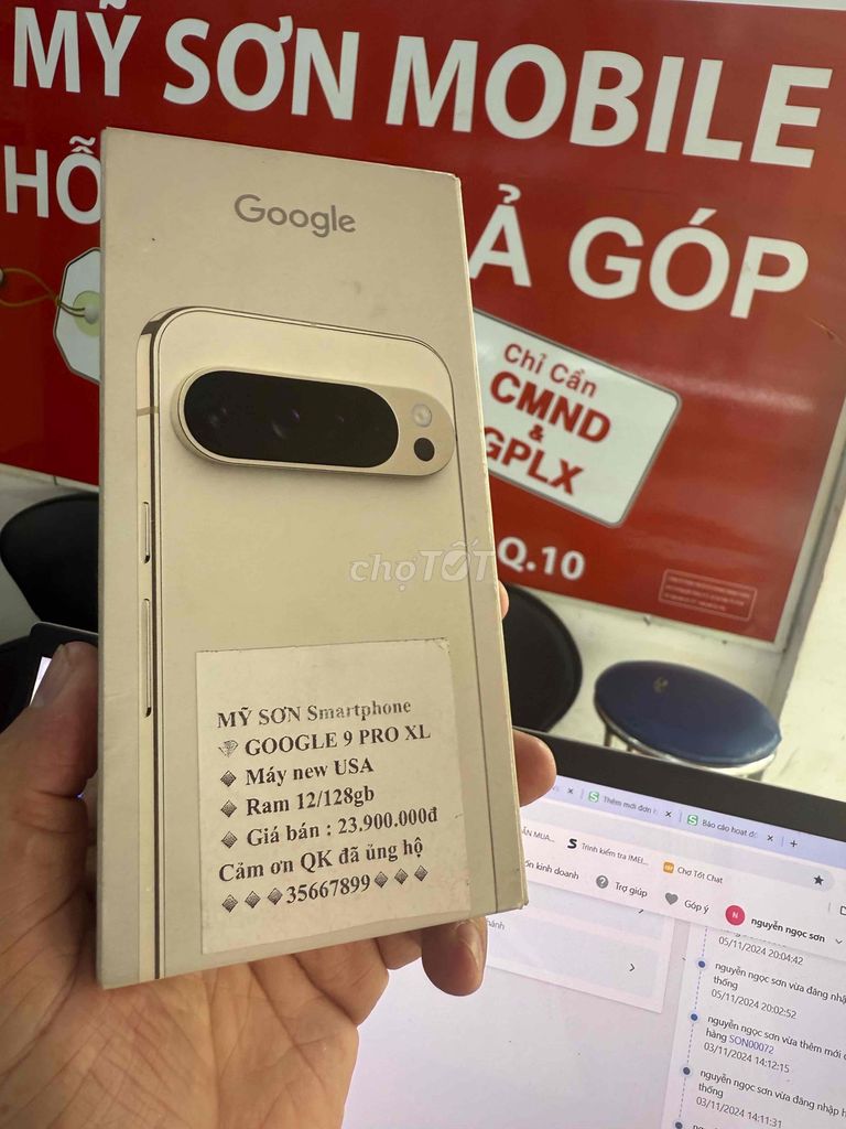 Pixel 9 Pro XL Quốc Tế mới nguyên siu