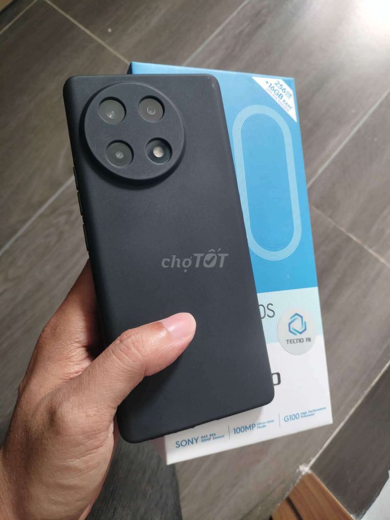 Tecno Camon 30s 256GB Đen full box mượt. Mua bán Điện thoại tại Quận Hải Châu Đà Nẵng được đăng bởi Tú Anh hình 1