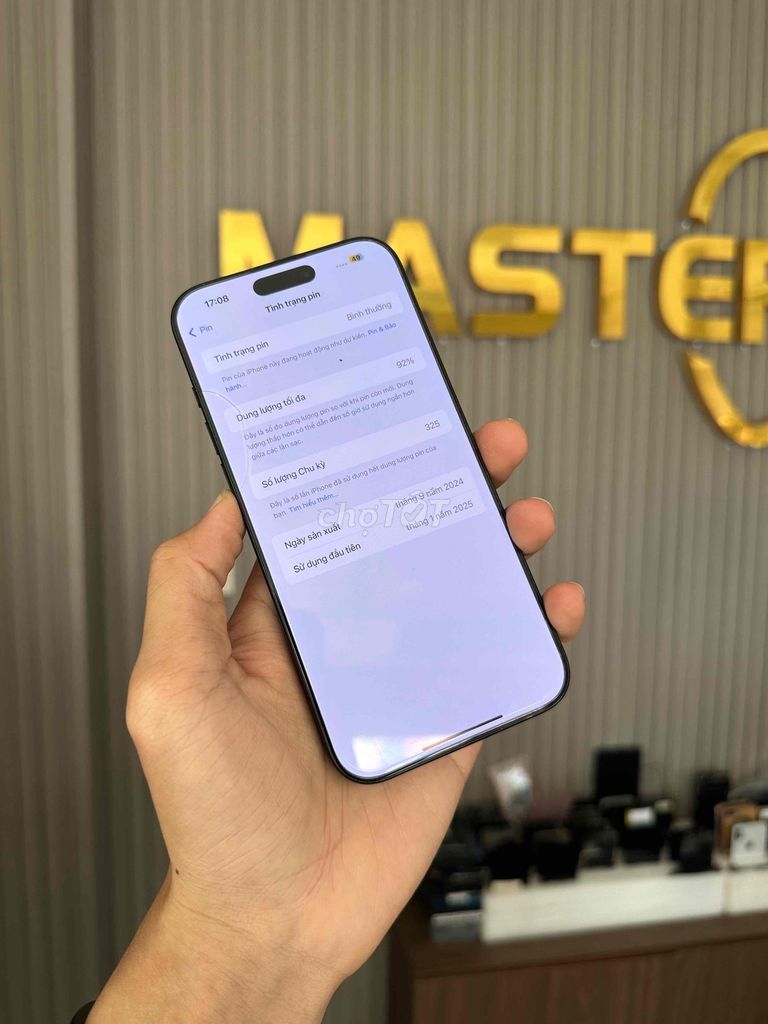 Apple iPhone 15 Pro Max 256GB Đen 98.6%. Mua bán Điện thoại tại Quận Ninh Kiều Cần Thơ được đăng bởi Khánh chuyên iPhone Cần Thơ hình 1