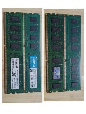 Cặp cây ram ddr3 1600_(12G). Mua bán Linh kiện (RAM, Card...) tại Quận Tân Bình Tp Hồ Chí Minh được đăng bởi Quân 