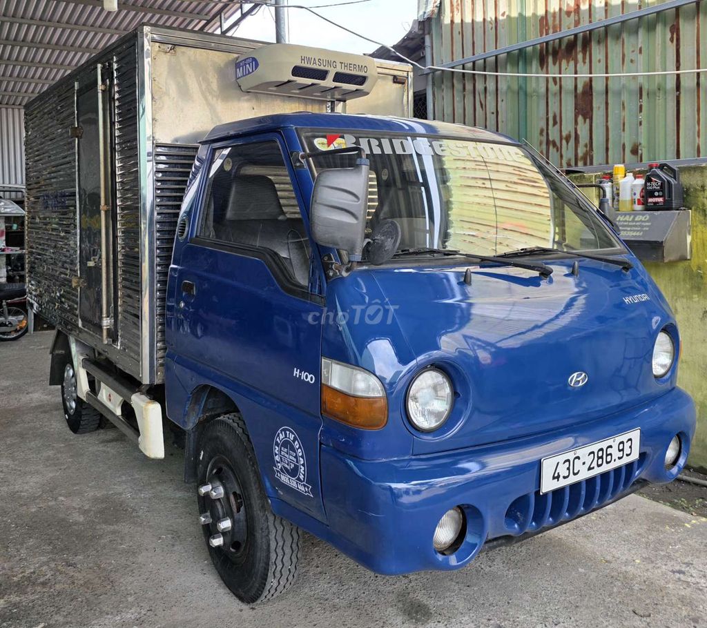 Hyundai H100 Porter sx 2008 tải 950kg rin đẹp. Mua bán Xe tải, xe ben tại Quận Cẩm Lệ Đà Nẵng được đăng bởi Xe Tải Cũ Đà Nẵng hình 1