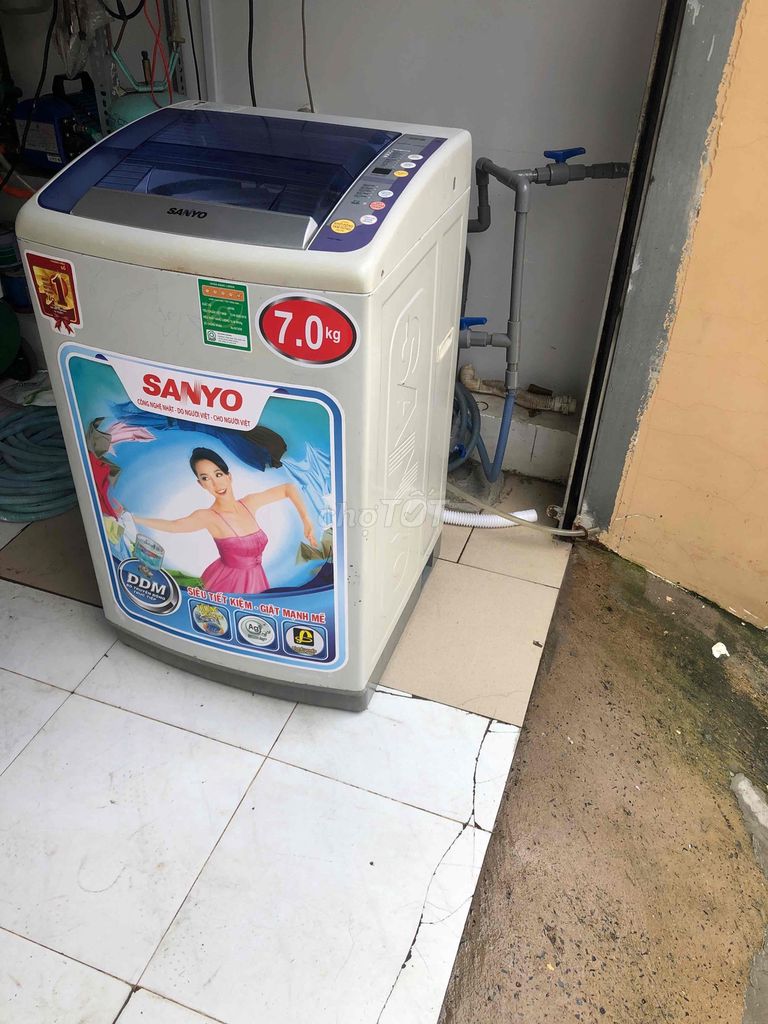 Máy Giặt SANYO 7KG FREE SHIP