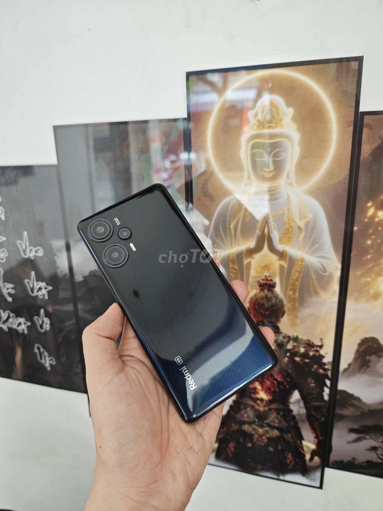 Xiaomi Redmi Note 12 Turbo 8GB/128GB Đen. Mua bán Điện thoại tại Quận Hải Châu Đà Nẵng được đăng bởi KenTony KenMobile hình 1