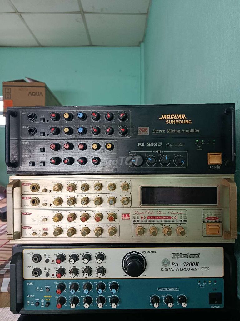 thanh lý 03 cái Amply Jarguar PA-203 III . Mua bán Tivi, Âm thanh tại Quận Gò Vấp Tp Hồ Chí Minh được đăng bởi tài lộc hình 1