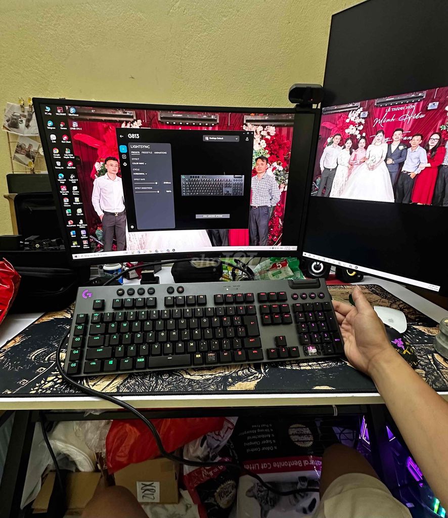 Bàn phím cơ Logitech G813. Mua bán Phụ kiện (Màn hình, Chuột...) tại Quận Thanh Xuân Hà Nội được đăng bởi Nguyễn Hữu Minh Hiếu hình 1