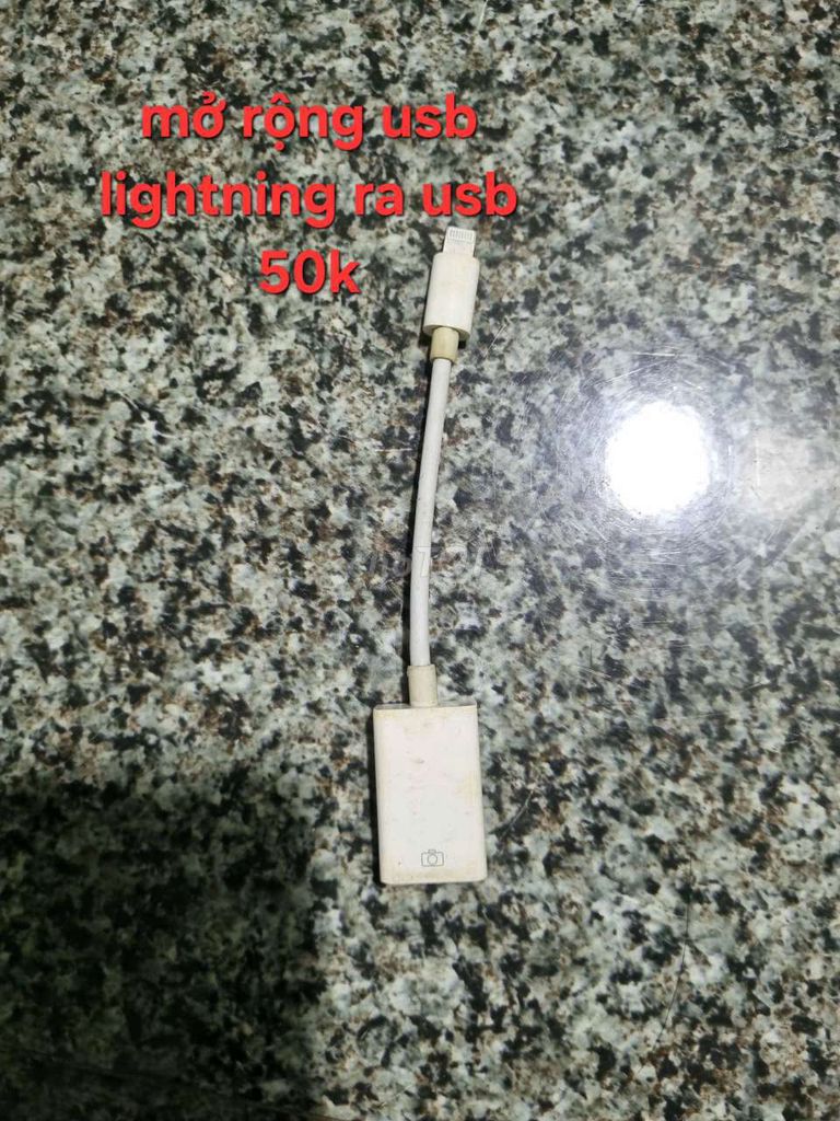 Cáp Lightning sang USB Trắng truyền dữ liệu. Mua bán Phụ kiện (Màn hình, Chuột...) tại Thành phố Quảng Ngãi Quảng Ngãi được đăng bởi Hữu Hòa Nguyễn hình 1