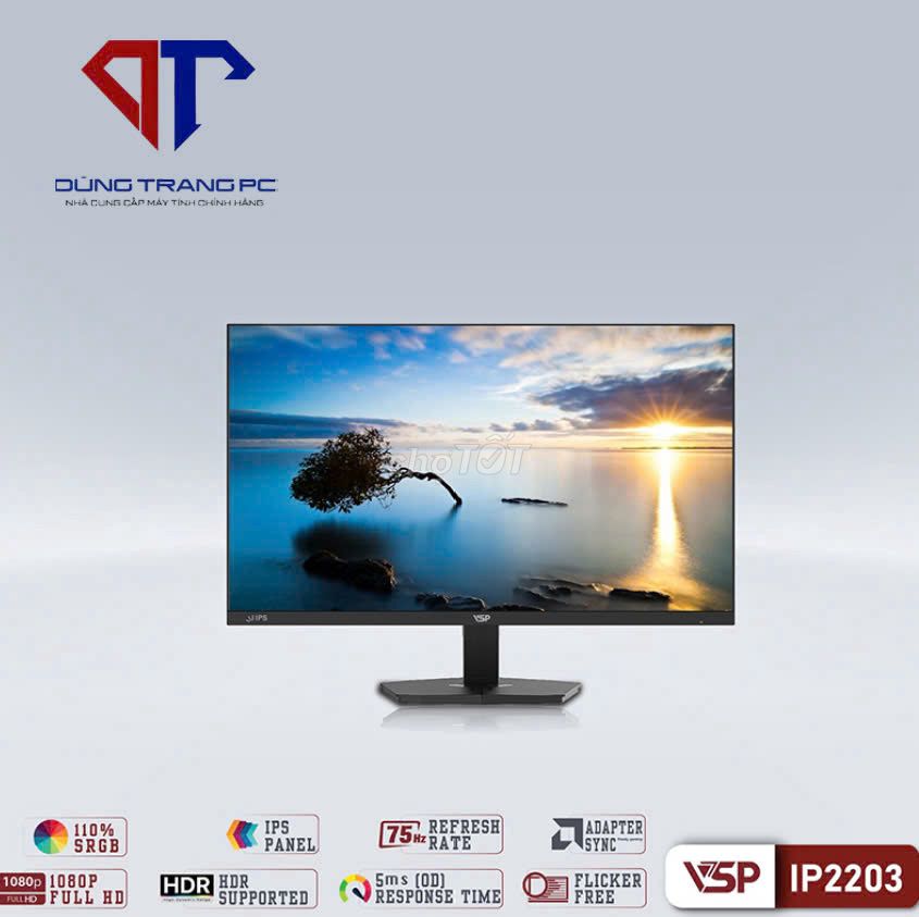 Màn hình VSP IP2203 (21.5 INCH/FHD/IPS/75HZ/5MS)