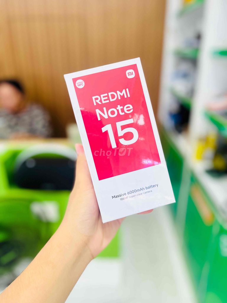 Xiaomi Redmi Note 15 128GB Đen. Mua bán Điện thoại tại Quận Ngô Quyền Hải Phòng được đăng bởi lê thanh thuỷ hình 1