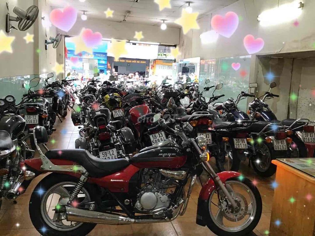 KAWASAKI BOSS 174.SX 2011,ZIN 100%.ODO 12K.CỰC ĐẸP. Mua bán Xe máy tại Quận Phú Nhuận Tp Hồ Chí Minh được đăng bởi MOTO LUU THANH HAI  77A hình 12