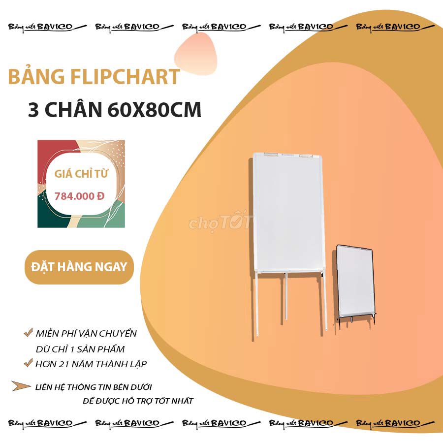 Bảng Flipchart 3 chân