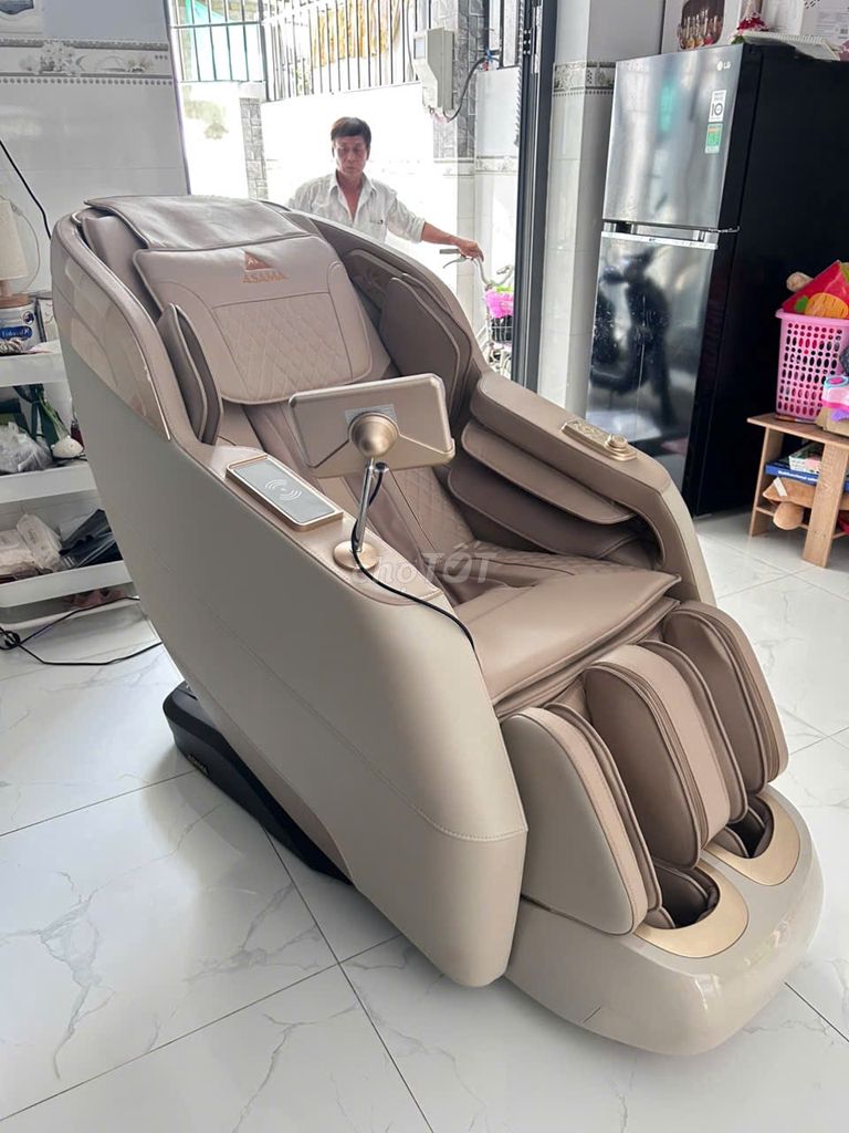Ghế massage Asama AS Sonic 68 Trắng. Mua bán Bàn ghế tại Thành phố Cao Lãnh Đồng Tháp được đăng bởi lantuongasama hình 1