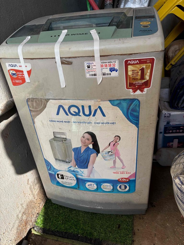 Máy giặt Aqua 7.0kg đã sử dụng. Mua bán Máy giặt tại Thị xã Tân Uyên Bình Dương được đăng bởi Nguyễn thanh viễn hình 1
