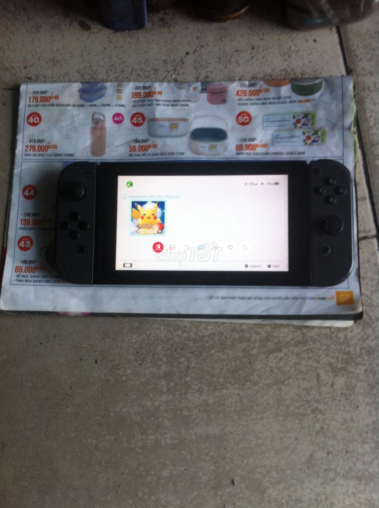 Nintendo Switch V1 -series xanh.. Mua bán Thiết bị chơi game tại Quận Bình Thạnh Tp Hồ Chí Minh được đăng bởi Mr. Lâm hình 1