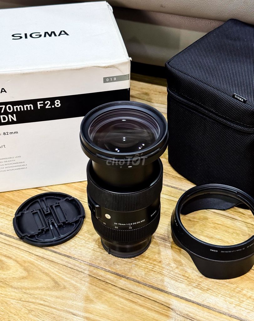 Lens Sigma 24-70 F2.8 Likenew Fullbox Đẹp. Mua bán Máy ảnh, Máy quay tại Quận Gò Vấp Tp Hồ Chí Minh được đăng bởi Nhan Saiya hình 1