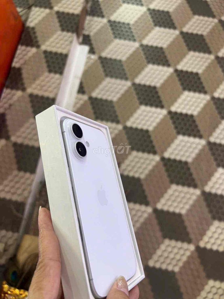 iphone 16-256gb trắng zp/a pin90 lkch apple. Mua bán Điện thoại tại Quận 3 Tp Hồ Chí Minh được đăng bởi Nam Á Mobile hình 1