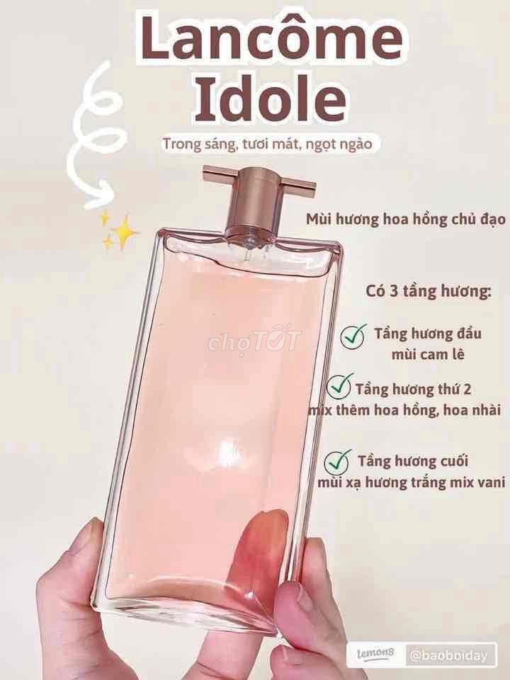 Nước hoa Lancôme Idole Nữ. Mua bán Nước hoa tại Quận Hoàng Mai Hà Nội được đăng bởi CHUYÊN SỈ HÀNG HÀN NHẬT PHÁP MINH THU hình 1