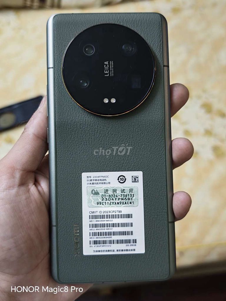 Xiaomi 13 Ultra 256GB Xanh Olive. Mua bán Điện thoại tại Quận Ba Đình Hà Nội được đăng bởi Chử Thiên Anh hình 1