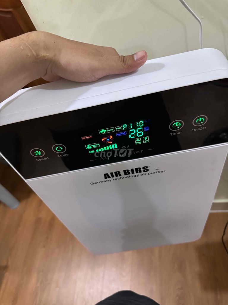 máy lọc không khí AIR BIRS cần pass