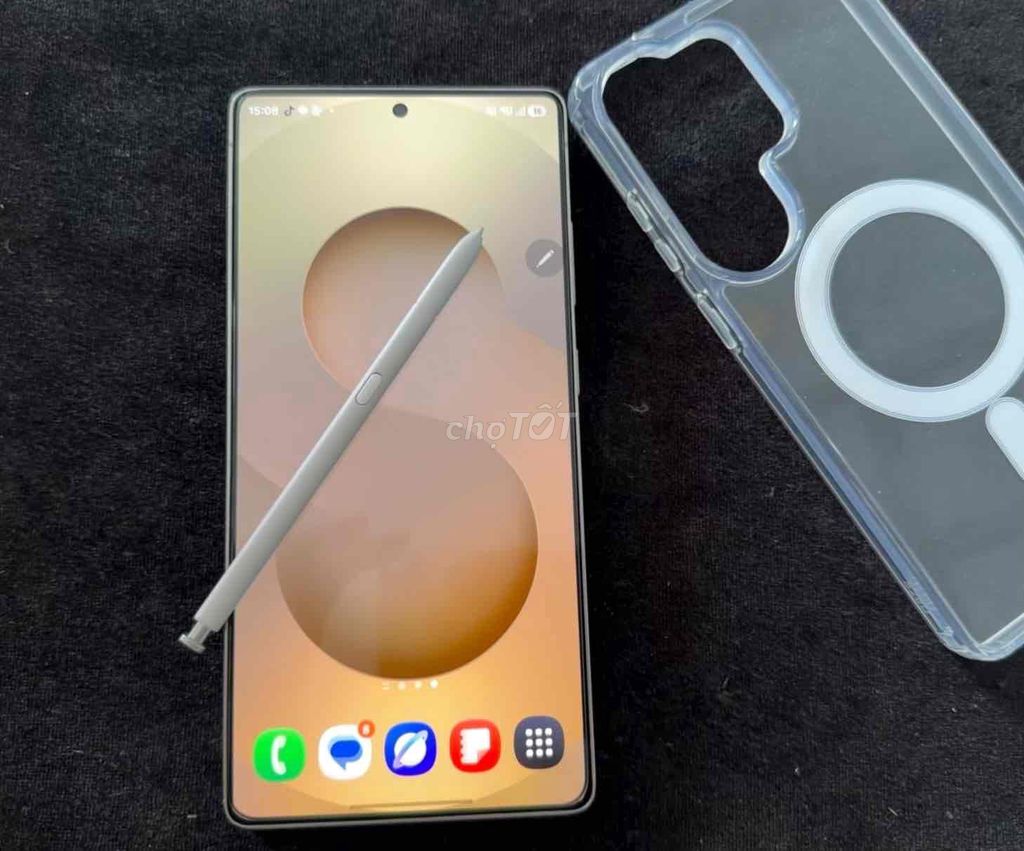 Samsung Galaxy S25 Ultra 12GB/256GB vàng. Mua bán Điện thoại tại Huyện Cẩm Mỹ Đồng Nai được đăng bởi Tèo Apple hình 1