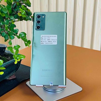 Samsung Note 20 5G- Ram 8/256- Đẹp 99%. Mua bán Điện thoại tại Quận Ninh Kiều Cần Thơ được đăng bởi Hmphone
