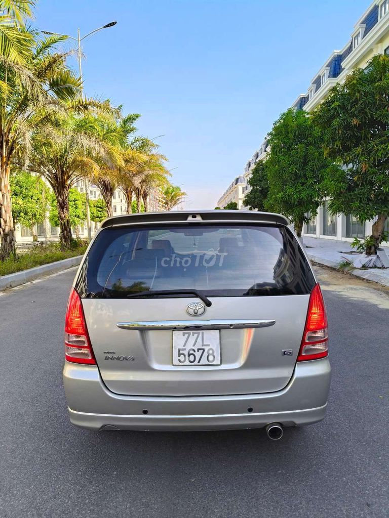 Bán Innova G 2008 một đời chủ. Biển số đẹp 5678. Mua bán Ô tô tại Thị xã An Nhơn Bình Định được đăng bởi Đại Lộc  hình 7