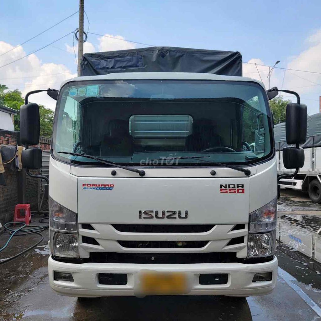 ISUZU NQR 5t7 thùng 6m2 đời 2020 thùng nhôm inox