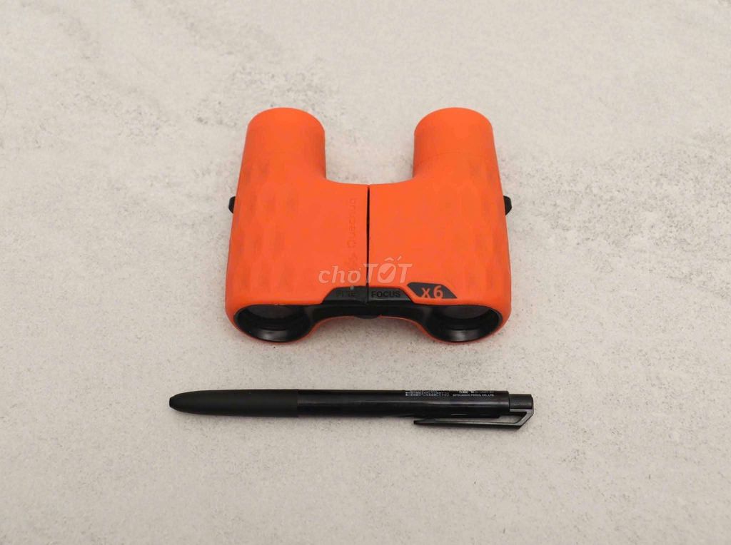 Ống nhòm Decathlon X6 Cam Silicon 6x25mm. Mua bán Đồ thể thao, Dã ngoại tại Quận 6 Tp Hồ Chí Minh được đăng bởi Hnqa hình 1