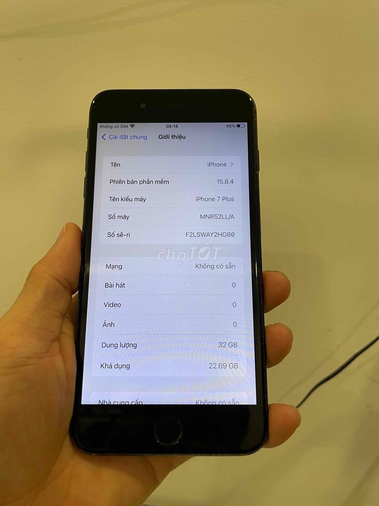 Apple iPhone 7 Plus 32GB Đen. Mua bán Điện thoại tại Thị xã Bến Cát Bình Dương được đăng bởi Thành Đông hình 1