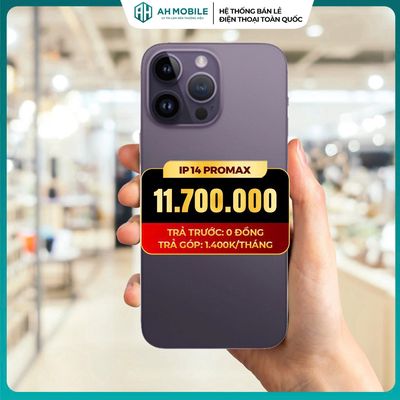 🍎IPHONE 14 PRM💥XẢ KHO  GIẢM SỐC 4TR - BAO NỢ XẤU 🍎