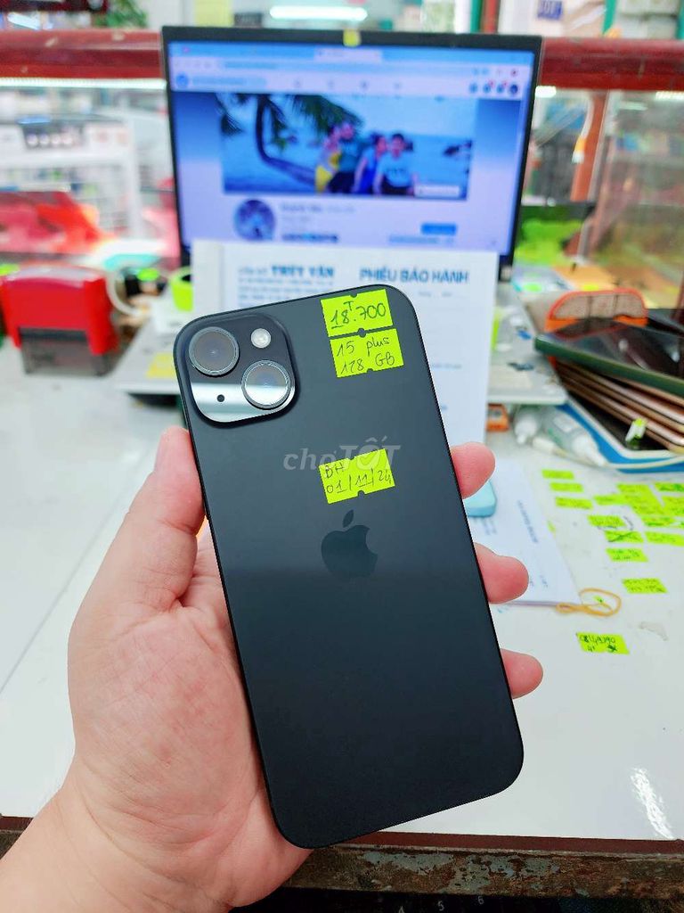 Iphone 15 Plus 128gb (Sim Vật Lý)