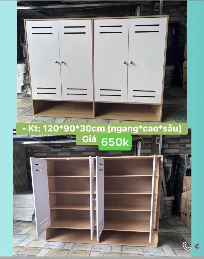 Tủ giày dép gỗ ép nhiều màu. Mua bán Tủ, kệ gia đình tại Quận Cẩm Lệ Đà Nẵng được đăng bởi Huỳnh Ni hình 1