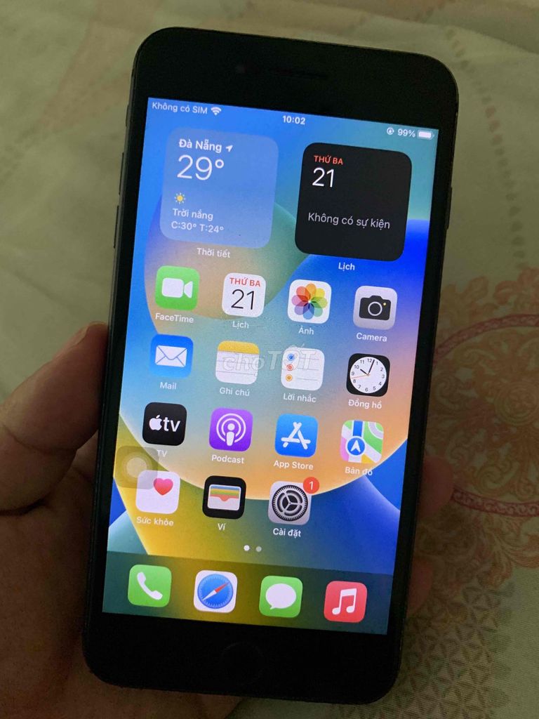 iphone 8 Plus quốc tế full cn vân tay nhạy pin100%. Mua bán Điện thoại tại Quận Thanh Khê Đà Nẵng được đăng bởi Bảo Khanh hình 1