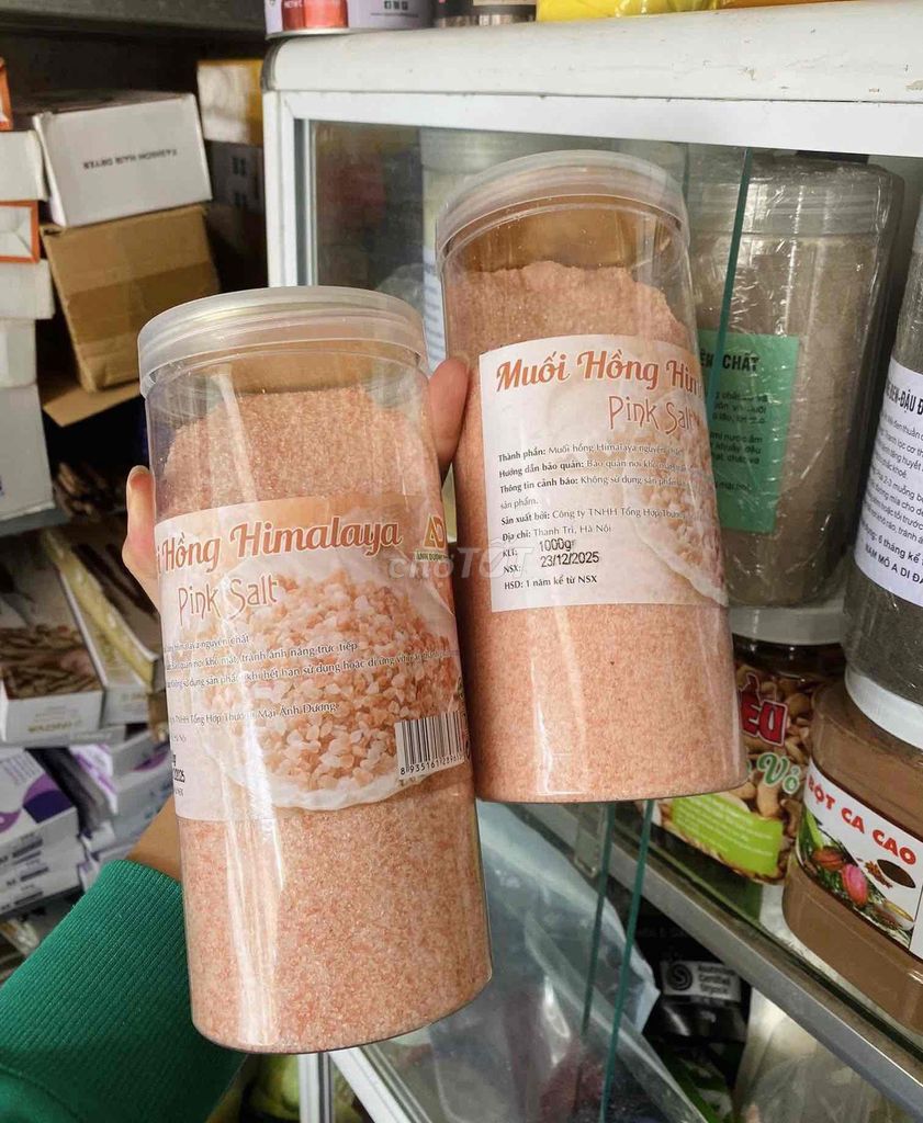 Muối hồng Himalaya Anh Dương. Mua bán Đồ ăn, thực phẩm và các loại khác tại Thành phố Huế Thừa Thiên Huế được đăng bởi võ thị bích hà hình 1
