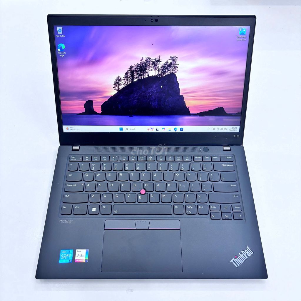 Lenovo ThinkPad T14s Gen 2 Core i7 - 1185G7. Mua bán Laptop tại Thành phố Huế Thừa Thiên Huế được đăng bởi T T Center hình 1