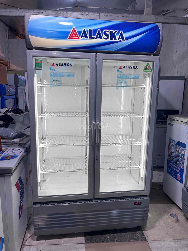 tủ mát alaska 800 lít ko đóng tuyết