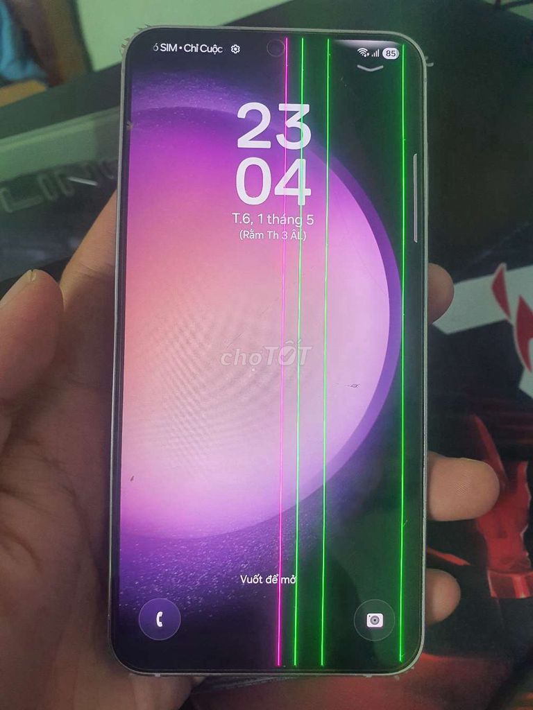 Samsung Galaxy S23 Plus 8/256GB sọc. Mua bán Điện thoại tại Huyện Sóc Sơn Hà Nội được đăng bởi Lương Hoàng hình 1