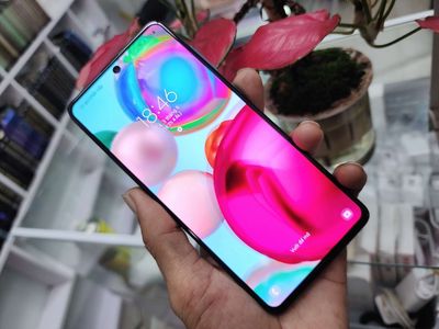 Samsung A71 128GB Xanh 99% (bh 1 tháng)