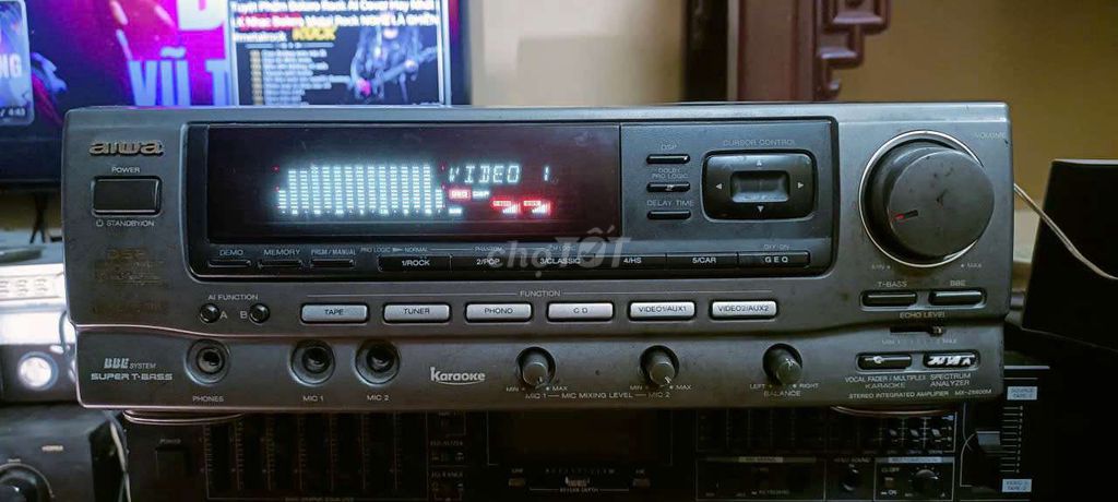 Amply AIWA size 36CM . Mua bán Tivi, Âm thanh tại Huyện Đông Anh Hà Nội được đăng bởi Nam hình 1