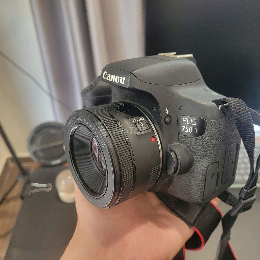 Canon 750D Mua chính hãng, Ít dùng y mới, 3000SH. Mua bán Máy ảnh, Máy quay tại Huyện Gia Lâm Hà Nội được đăng bởi Phan Sơn hình 4