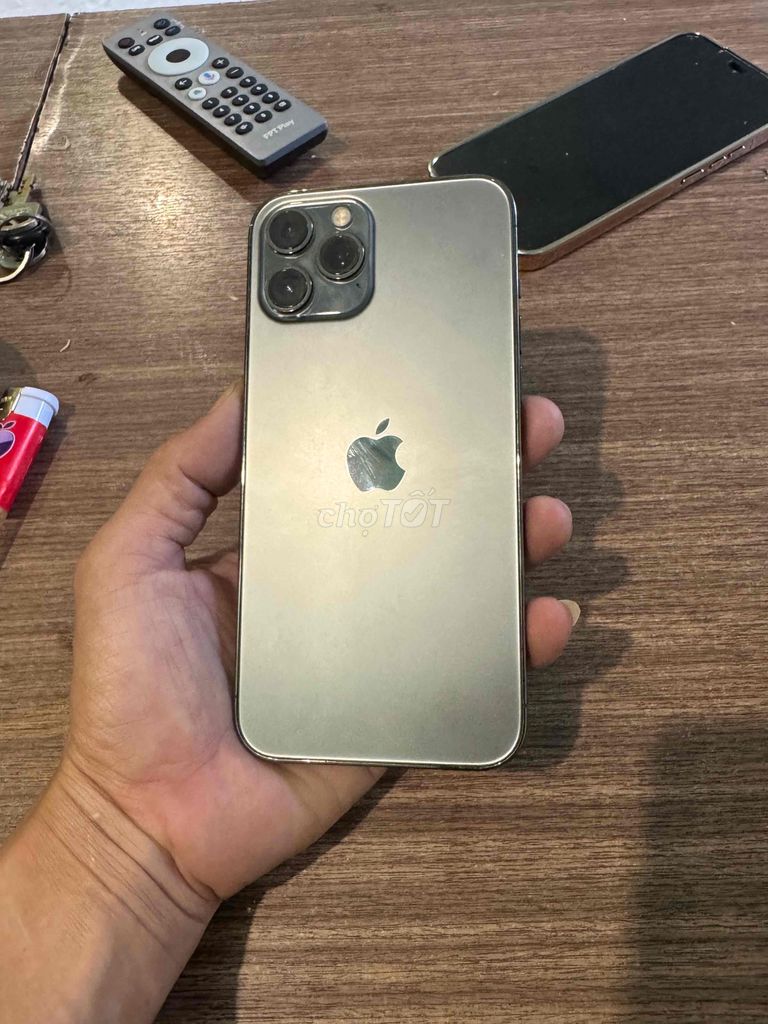 Apple iPhone 12 Pro Max Xám Lớn Bền bỉ. Mua bán Điện thoại tại Thị xã Tân Uyên Bình Dương được đăng bởi dinh hình 1