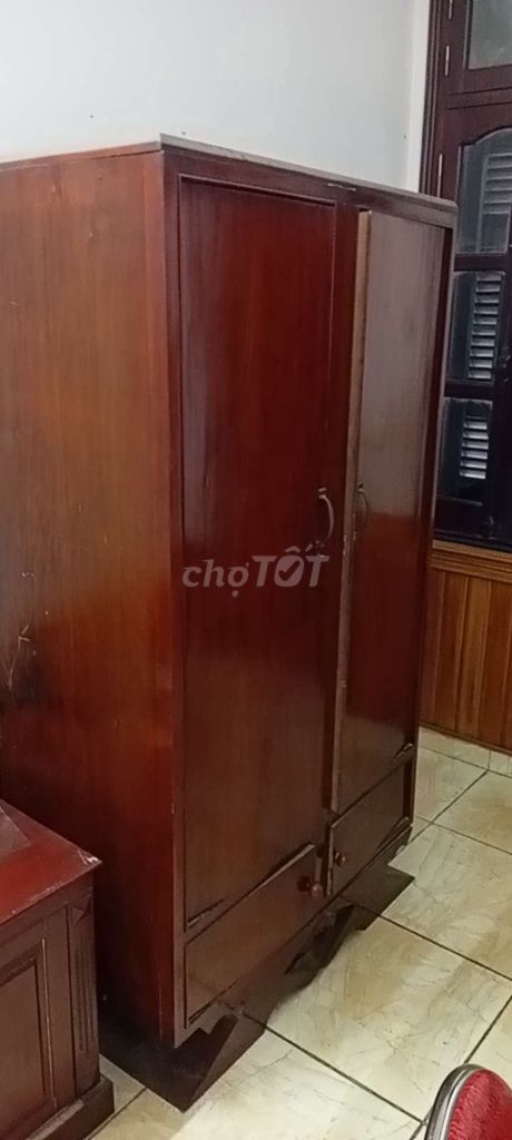 Tủ quần áo gỗ thịt 1m8x1m2. Mua bán Tủ, kệ gia đình tại Quận Hoàng Mai Hà Nội được đăng bởi Kemxoi hình 1