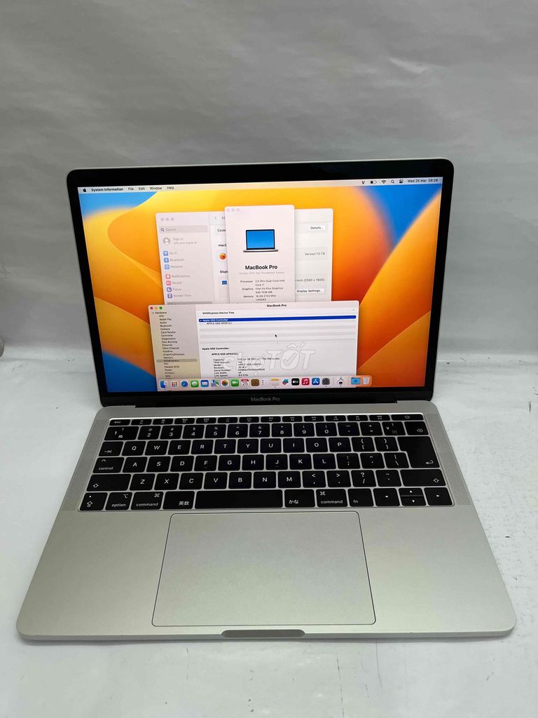 MacBook Pro 2017 i7 Ram 16GB Ssd 512GB. Mua bán Laptop tại Quận Sơn Trà Đà Nẵng được đăng bởi BƠ BƯ Macbook Cũ hình 1