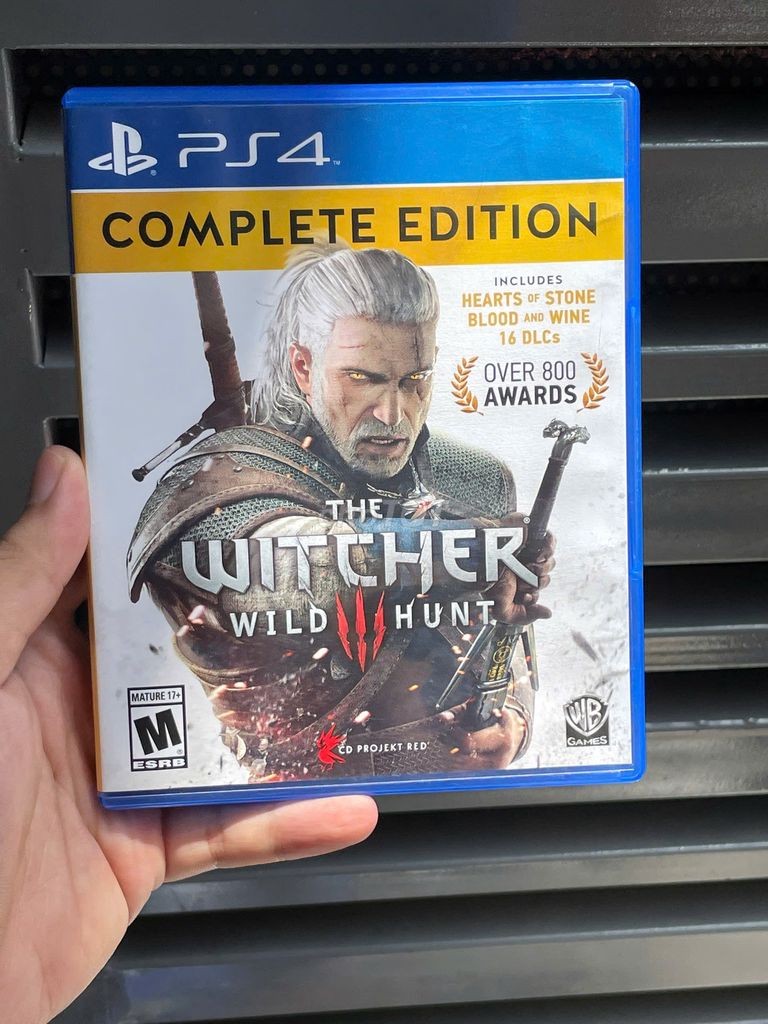 The Witcher 3 Game of the year Edition PS4