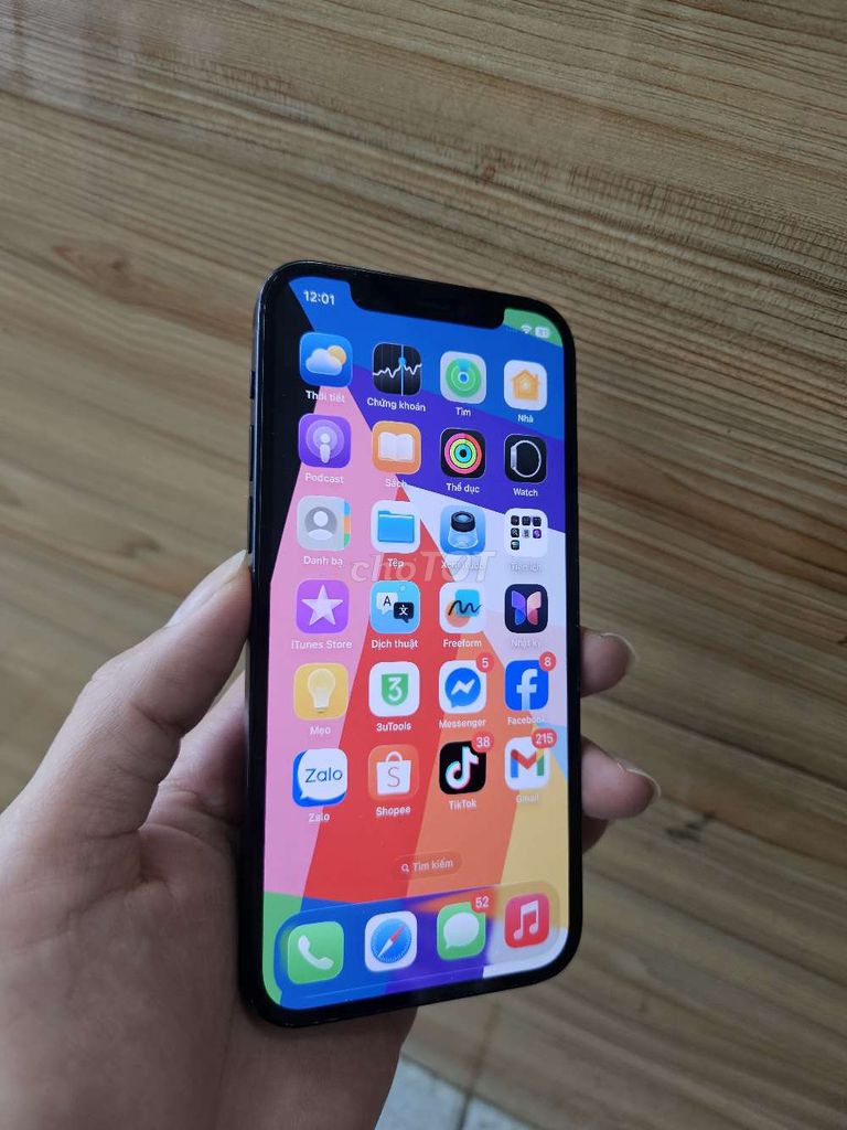 iPhone 12 Đen quốc tế zin all . Mua bán Điện thoại tại Quận Ninh Kiều Cần Thơ được đăng bởi ipod high class hình 1