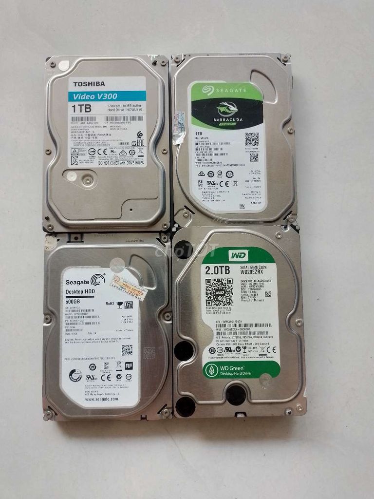 Ổ cứng HDD 500GB 3.5 inch đã sử dụng. Mua bán Linh kiện (RAM, Card...) tại Huyện Vũng Liêm Vĩnh Long được đăng bởi nguyễn thành thi hình 1
