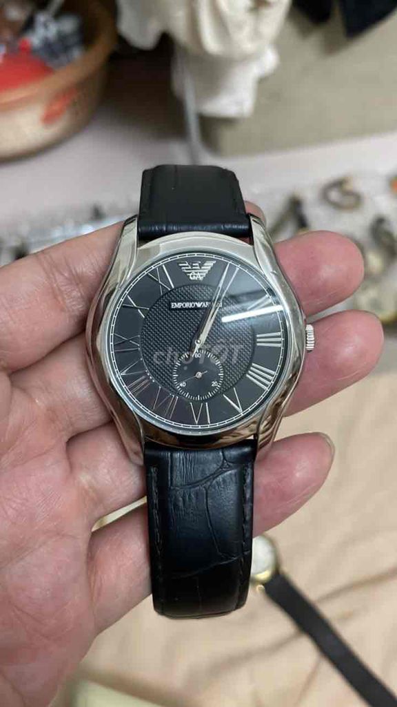 Đồng hồ Emporio Armani AR-1703 Nam Đen. Mua bán Đồng hồ tại Quận Ba Đình Hà Nội được đăng bởi 8D WATCH hình 1