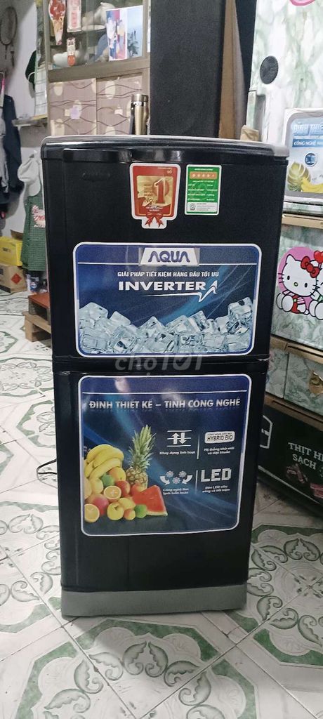 Tủ lạnh Sanyo Aqua 128lít sử dụng tốt 👍. Mua bán Tủ lạnh tại Quận 12 Tp Hồ Chí Minh được đăng bởi ngọc  hình 1