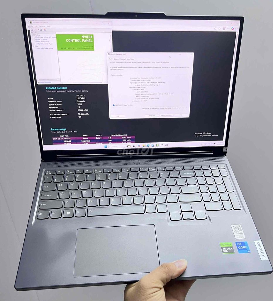 Lenovo Legion 5 i7-13620H 16 inch 32GB/1TB. Mua bán Laptop tại Quận Đống Đa Hà Nội được đăng bởi Junioor Computer hình 1
